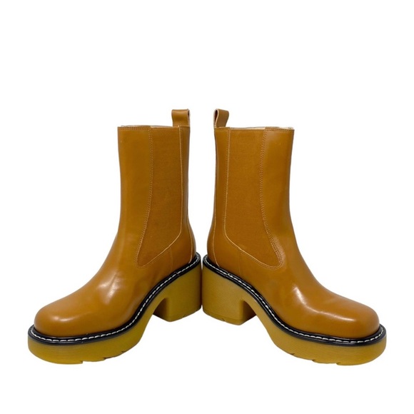 NEW Marc Fisher LTD Fredy Lug Sole Platform Bootie Size 8.5 - Picture 7 of 10